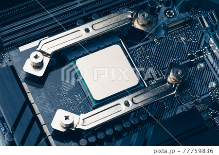 cpu socket of modern high-end pc cpu socket of modern high-end pc 77759836