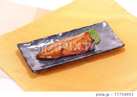 鯖の照り焼き　焼き魚　魚料理 77759955