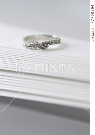 結婚指輪 リング 花 77760594