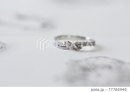 結婚指輪 リング 花 77760940