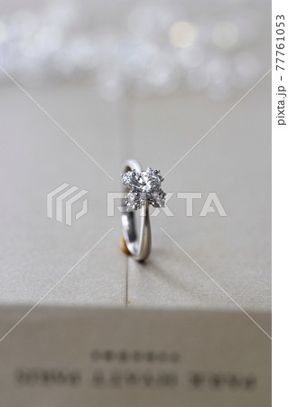結婚指輪 リング 花 77761053