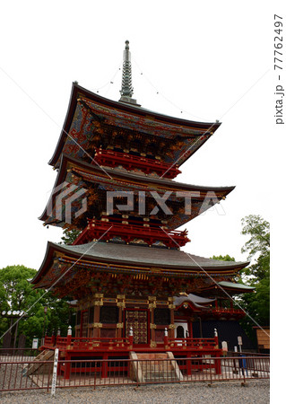 成田山新勝寺　三重塔 77762497