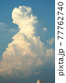 夏の積乱雲（入道雲） 77762740