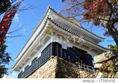 岐阜城の天守閣(岐阜県岐阜市) 岐阜城の天守閣(岐阜県岐阜市) 77763430