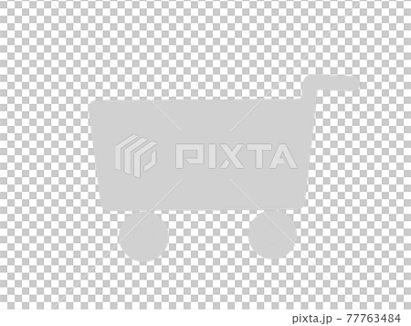 Super shopping cart icon 77763484