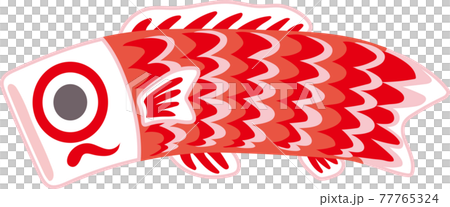 Carp streamer_red 77765324