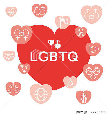LGBTQ　ロゴ 77765438