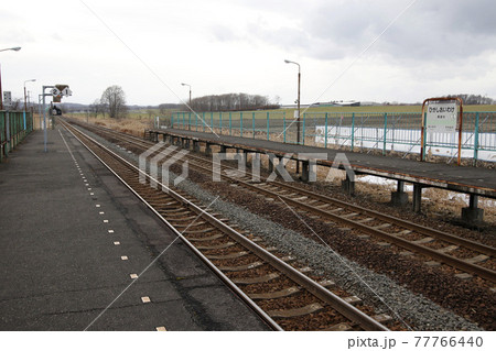 東追分駅　JR東追分駅　石勝線　2016年3月廃止　東追分信号場 77766440