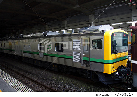 クモヤE493系による試運転列車（死重訓練） 77768917