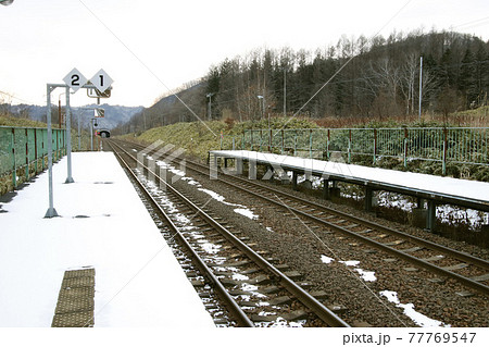 十三里駅　JR十三里駅　とみさと　K19　2016年3月廃止　十三里信号場 77769547