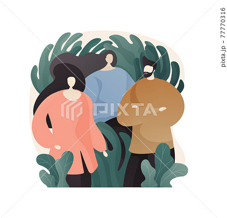 About us abstract concept vector illustration. About us abstract concept vector illustration. 77770316