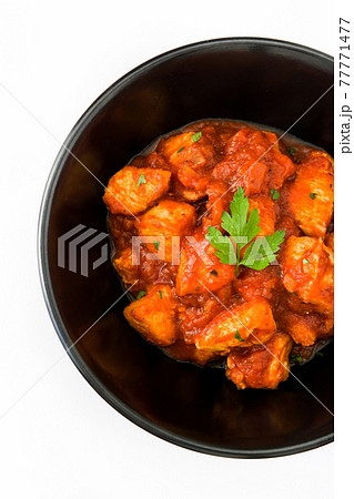 Chicken tikka masala in bowl Chicken tikka masala in bowl 77771477