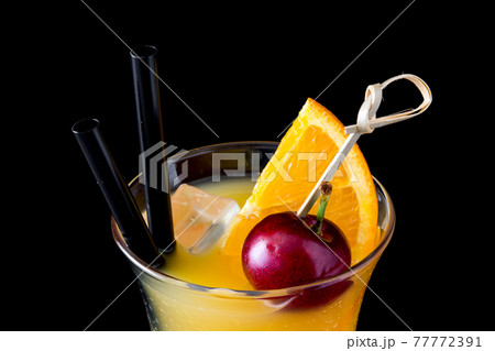 Sex on the beach cocktail in glass Sex on the beach cocktail in glass 77772391