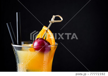 Sex on the beach cocktail in glass Sex on the beach cocktail in glass 77772392