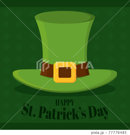 Saint patricks day poster Elf hat 77776485