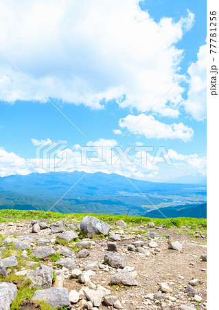 車山山頂から八ヶ岳の眺め 車山山頂から八ヶ岳の眺め 77781256