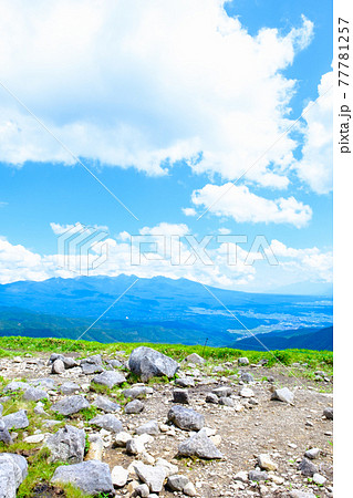 車山山頂から八ヶ岳の眺め 車山山頂から八ヶ岳の眺め 77781257