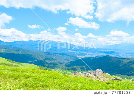 車山山頂から八ヶ岳の眺め 77781258