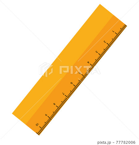 Isolated ruler icon School supplies 77782006