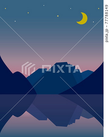 ブライエス湖 lago di braies イタリア italia 夕景 ブライエス湖 lago di braies イタリア italia 夕景 77788149
