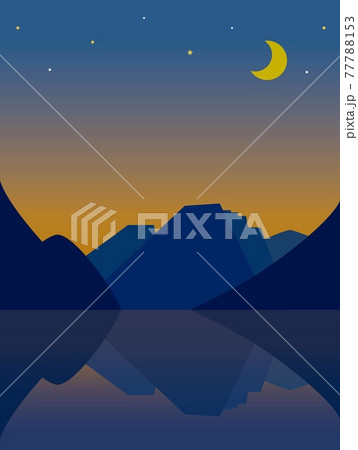 ブライエス湖 lago di braies イタリア italia 夕景 ブライエス湖 lago di braies イタリア italia 夕景 77788153