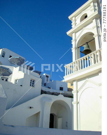 サントリーニ島の教会 77788191