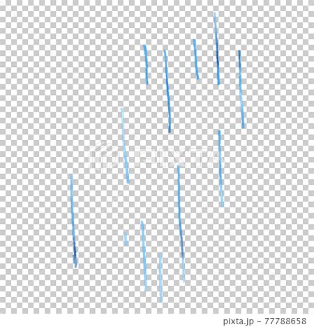 水彩風雨のイラスト 水彩風雨のイラスト 77788658
