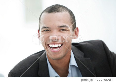 closeup. portrait of a handsome business man closeup. portrait of a handsome business man 77790281