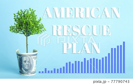 USA dollars background. American rescue plan, USA relief program, stimulus check and Act of 2021 concept. Money, business, profit and livelihood idea USA dollars background. American rescue plan, USA relief program, stimulus check and Act of 2021 concept. Money, business, profit and livelihood idea 77790743