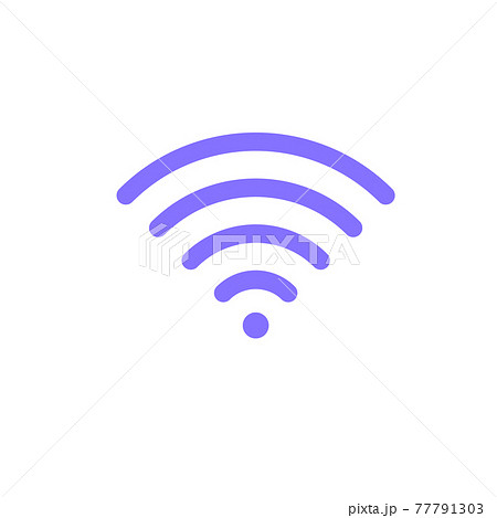 Wi Fiマークのイラスト素材