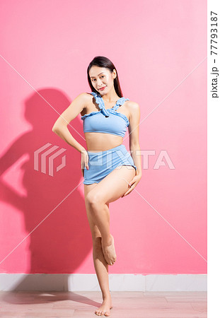 Woman, bikini, summer Woman, bikini, summer 77793187