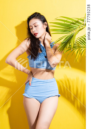 Woman, bikini, summer Woman, bikini, summer 77793238