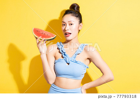 Woman, bikini, summer Woman, bikini, summer 77793318