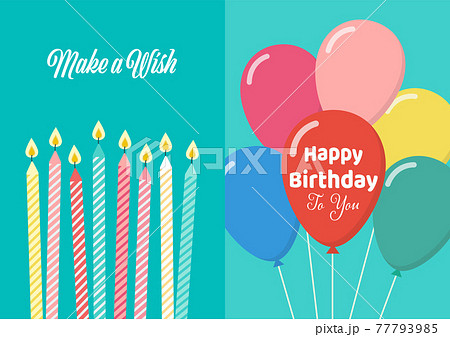 Happy birthday card poster Happy birthday card poster 77793985