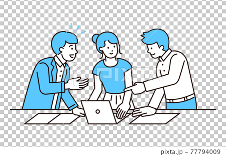 ビジネス会議 77794009