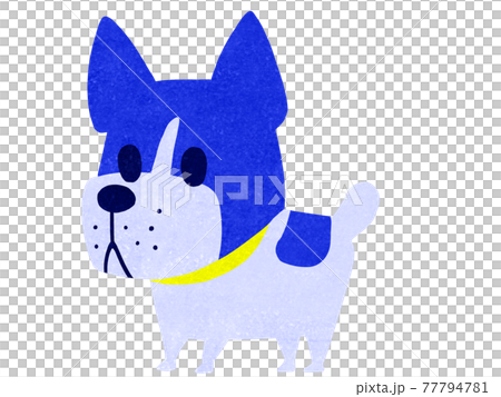 カートゥーンタッチのフレンチブルドック犬のイラストのイラスト素材 カートゥーンタッチのフレンチブルドック犬のイラストのイラスト素材
