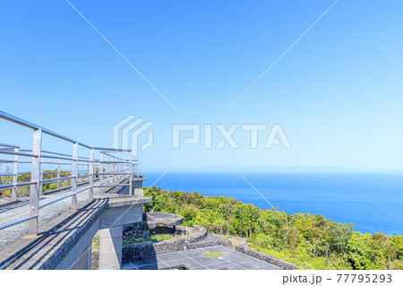 鶴御崎自然公園　展望ブリッジ　大分県佐伯市 77795293