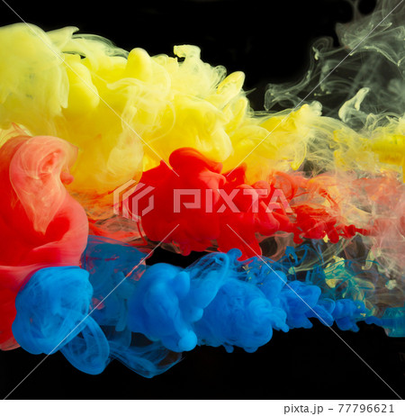 Color drops in water Color drops in water 77796621