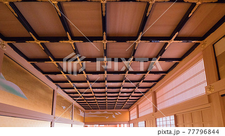 名古屋城本丸御殿上洛殿鷺之廊下の天井 名古屋城本丸御殿上洛殿鷺之廊下の天井 77796844