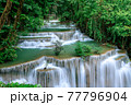 Huai Mae Khamin Waterfall level 4, Khuean Srinagarindra National Park, Kanchanaburi, Thailand 77796904