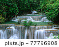 Huai Mae Khamin Waterfall level 4, Khuean Srinagarindra National Park, Kanchanaburi, Thailand 77796908