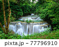 Huai Mae Khamin Waterfall level 4, Khuean Srinagarindra National Park, Kanchanaburi, Thailand 77796910