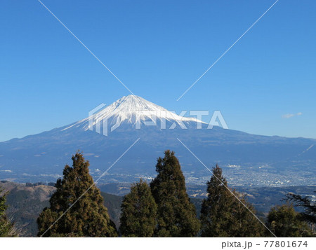 南東方面から見た富士山 77801674