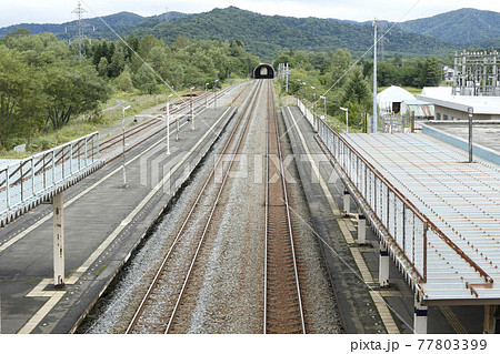 占冠駅　JR占冠駅　しむかっぷ　K21　石勝線 77803399