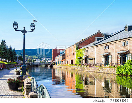 北海道 小樽運河 北海道 小樽運河 77803845