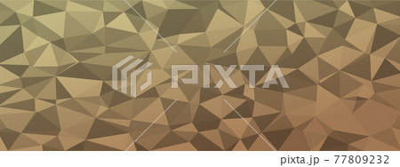 low-poly abstract background. dark natural colors chaotic triangles of variable size and rotation. Minimalist layout for business card landing page wallpaper website brochure. Trendy vector eps10 77809232