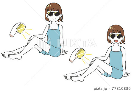 脱毛　家庭用レーザー　サングラス　女性 77810886