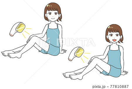 脱毛　家庭用レーザー　女性 77810887