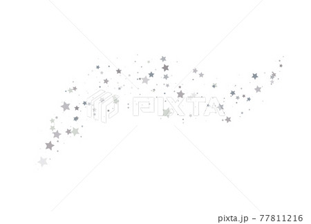 Light silver glitter confetti background 77811216