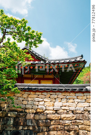 Jogyesan mountain Seonamsa Temple in Suncheon, Korea Jogyesan mountain Seonamsa Temple in Suncheon, Korea 77812496